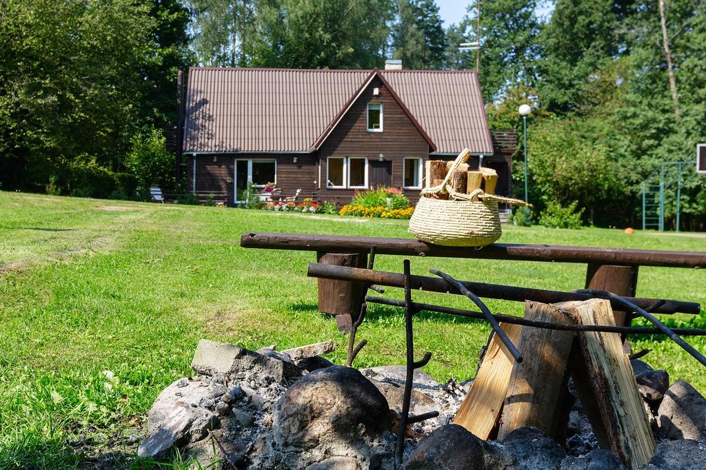 Affittacamere Poilsio baze Latežeris Esterno foto